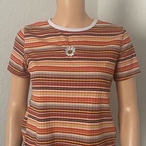 Stella Tweeds Women Junior T-shirt Size Large